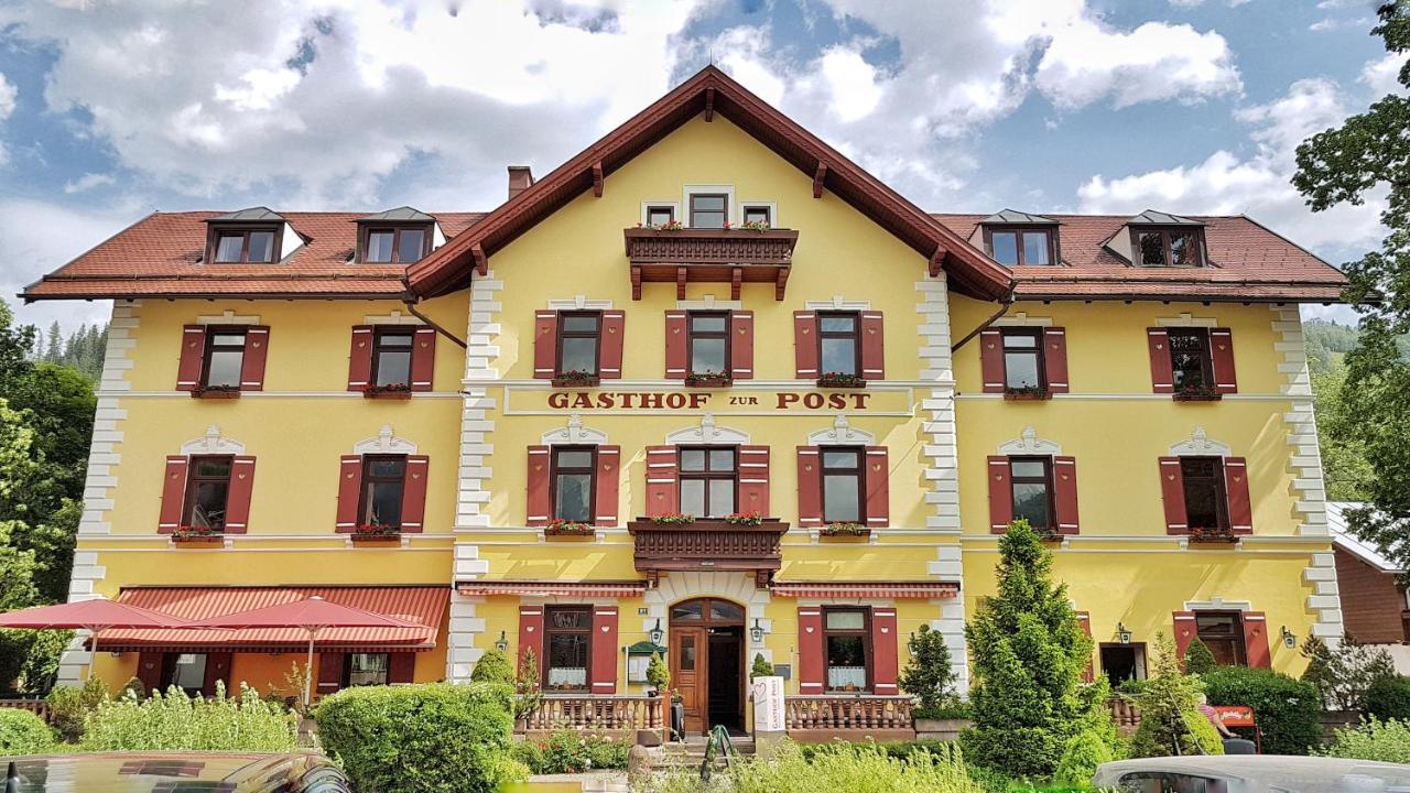 Hotel Gasthof Post 푸슈안데르글로크네르스트라세 외부 사진